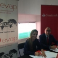 Firma convenio colaboración con Banco Santander