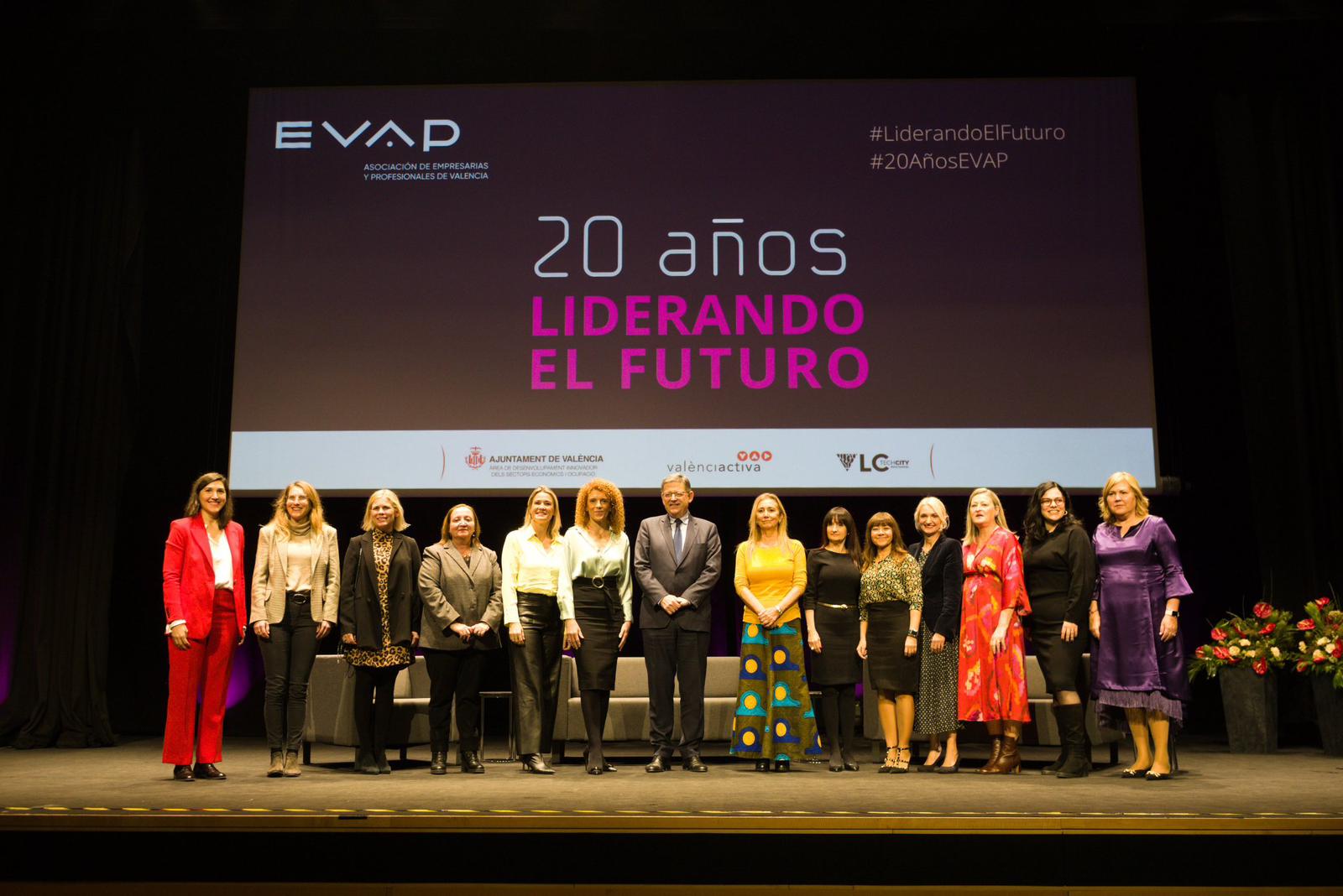 EVAP celebra su 20 aniversario reivindicando el liderazgo femenino