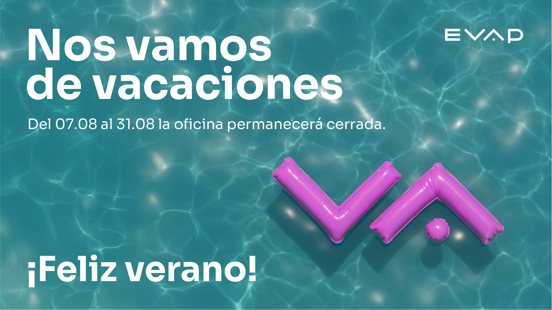 ¡Nos vamos de vacaciones!