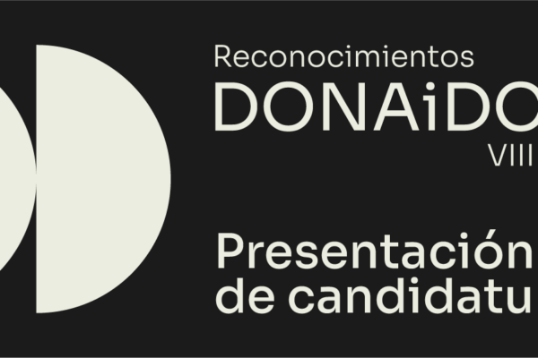 Abierto el plazo de presentación de candidaturas DONAiDONA